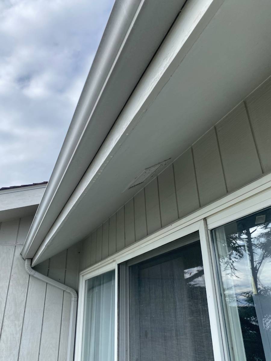 Clean house siding after professional washing in Yorktown VA
